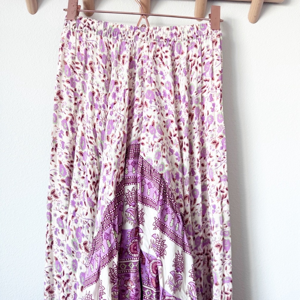Spell Castaway High Low Multicolor Maxi Skirt - Picture 4 of 12